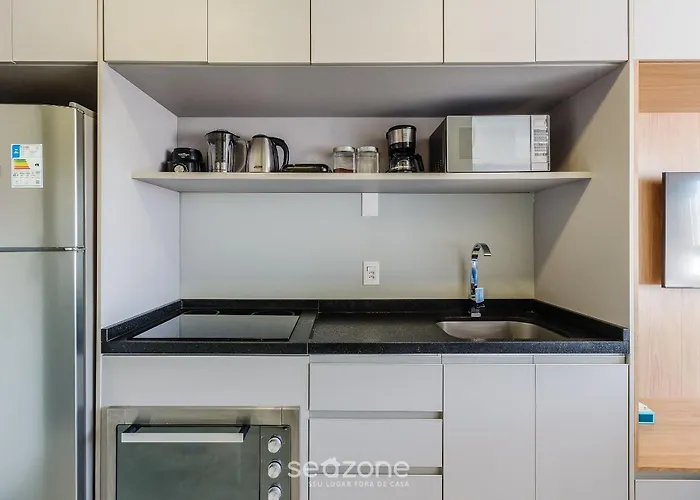 Studio Completo al Lado de PUCRS c/ Garaj CON1506 Apartamento